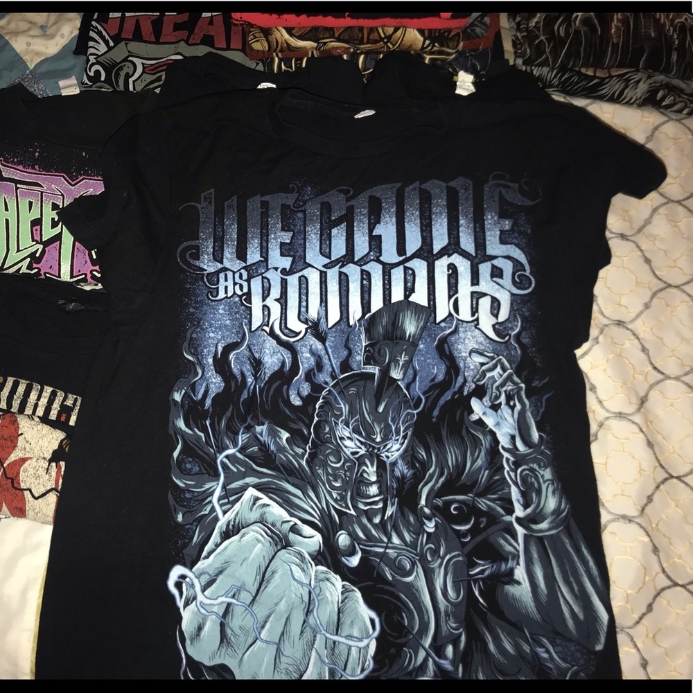 WE CAME AS ROMANS band shirt!